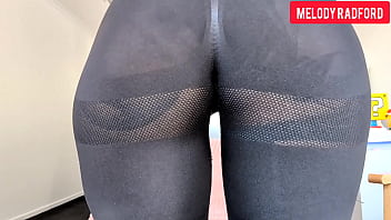 Big tits milf sheer leggings melody radford porn