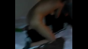 Our sexy girlfriend riding a symbian and sucking my husband's cock