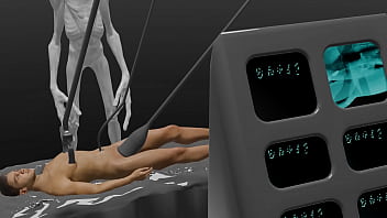 Guy gets milked in ufo