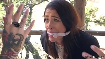 Big cock husband fucks sexy neighbor and his busty wife in bondage threesome Big cock husband fucks sexy neighbor and his busty wife in bondage threesome