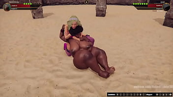 Bambi vs janah nf3d female mma combat arena