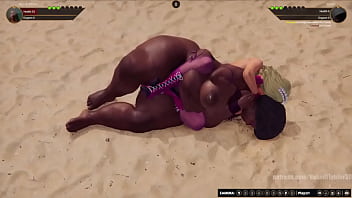 Bambi vs janah nf3d female mma combat arena