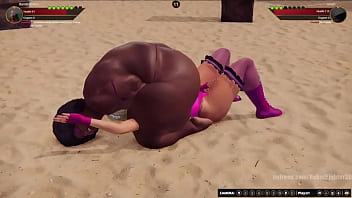 Bambi vs janah nf3d female mma combat arena