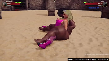 Bambi vs janah nf3d female mma combat arena