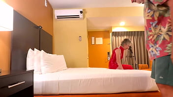 Fucking in the hotel beneath the freeway