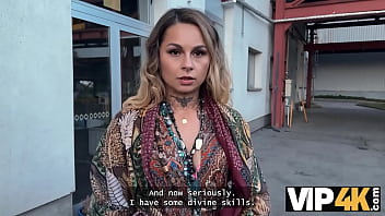 Vip4k spirits told her to suck a dick on halloween hot sex with vanessa leone