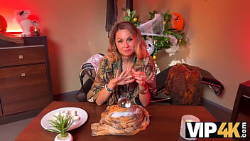 Vip4k spirits told her to suck a dick on halloween hot sex with vanessa leone