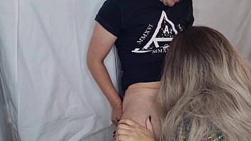 Hottie sucks her lover's cock compilation