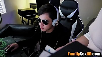 Stepsister bribes her nerdy gamer stepbro with sex Stepsister bribes her nerdy gamer stepbro with sex