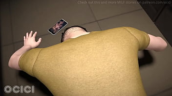 Busty milf fucks two lucky men in her garden 3d hentai ocici Busty milf fucks two lucky men in her garden 3d hentai ocici