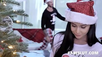 Brother tricks and fucks step sister