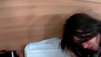 Paola gurgel full of lust the brunette sucked on it and asked the well endowed man to fuck her hard on all fours until he was exhausted then put it in her ass which winked at her for cock