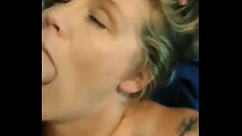 Milf squirts all on husbands huge cock