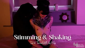 ** clip available **no1 pup tied a bamboo pole under honey's knee's to really emphasise her shakeswhat a perfect positi