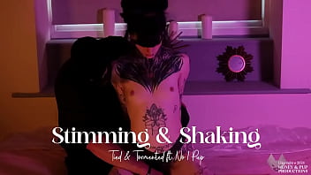 ** clip available **no1 pup tied a bamboo pole under honey's knee's to really emphasise her shakeswhat a perfect positi