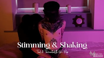 ** clip available **no1 pup tied a bamboo pole under honey's knee's to really emphasise her shakeswhat a perfect positi