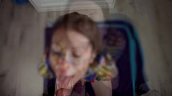 Piss blowjob & facial cumshot leaves me soaked