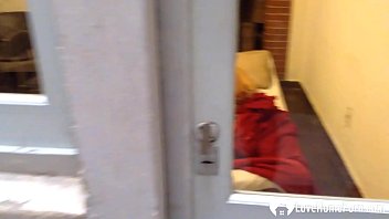 When he walked into his stepsister's room he saw her masturbating and moaning in pleasure When he walked into his stepsister's room he saw her masturbating and moaning in pleasure