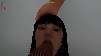 Lorindas mouth is full