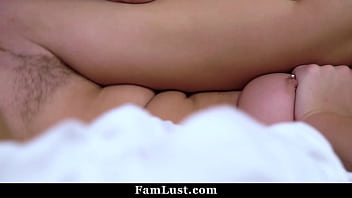 Stepsiblings secret affair is getting harder to keep hidden famlust