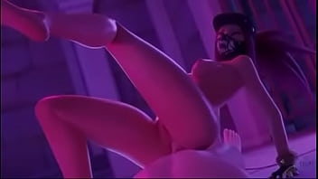 Overwatch girls get railed
