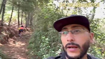 She was a little mad about going to exercise so she decided that having an orgy was better