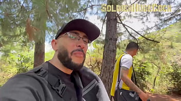 She was a little mad about going to exercise so she decided that having an orgy was better