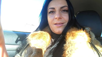 Preview cheating wife goes fur coat shopping with her husband's friend she will suck his cock out door 221