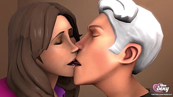 First kissing animation in sfm