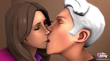 First kissing animation in sfm