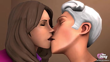 First kissing animation in sfm
