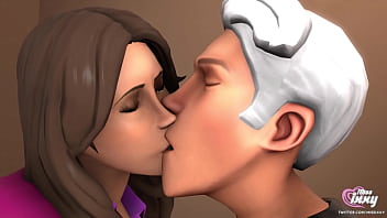 First kissing animation in sfm