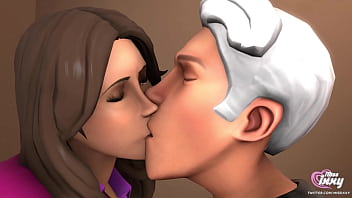 First kissing animation in sfm