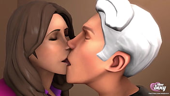 First kissing animation in sfm