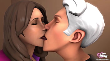 First kissing animation in sfm