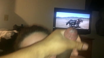 Worked her mouth then busted