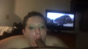 Worked her mouth then busted