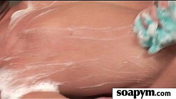 Friend gives him a soapy massage 4