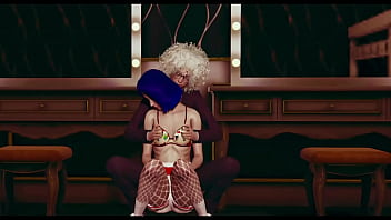 Stocking lesbian animation