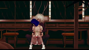 Stocking lesbian animation