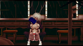 Stocking lesbian animation