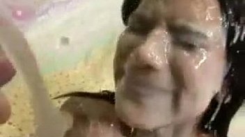 Massive cumshot on teen