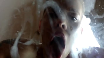 Licking the table clean