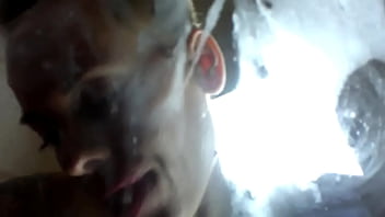 Licking the table clean