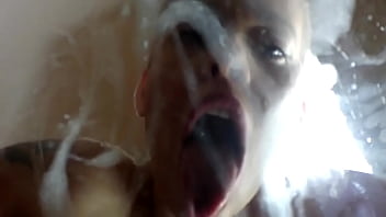 Licking the table clean