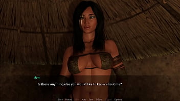 The lust city #06 meeting the blonde girl with small tits and blowjob lips