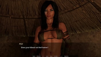 The lust city #06 meeting the blonde girl with small tits and blowjob lips