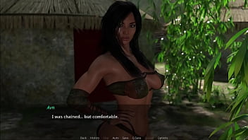 The lust city #06 meeting the blonde girl with small tits and blowjob lips