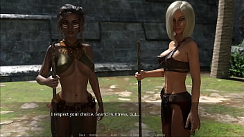 The lust city #06 meeting the blonde girl with small tits and blowjob lips