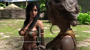 The lust city #06 meeting the blonde girl with small tits and blowjob lips